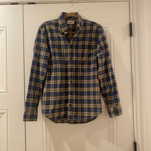 Taylor Stitch Button Down Plaid Shirt Size 38 (small)